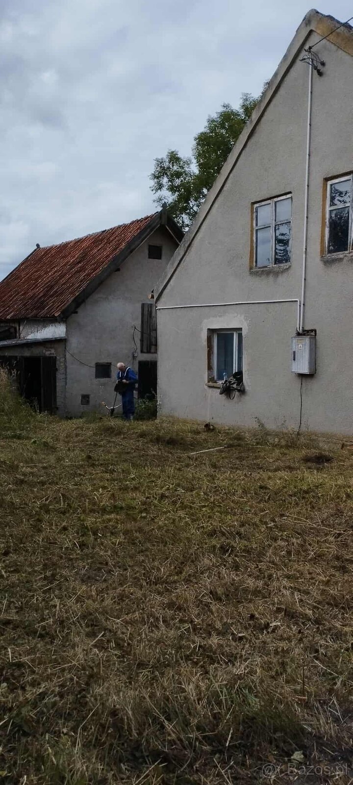 2 działki razem 3600m oraz dom mieszkalny +budynek gospodarc - 7