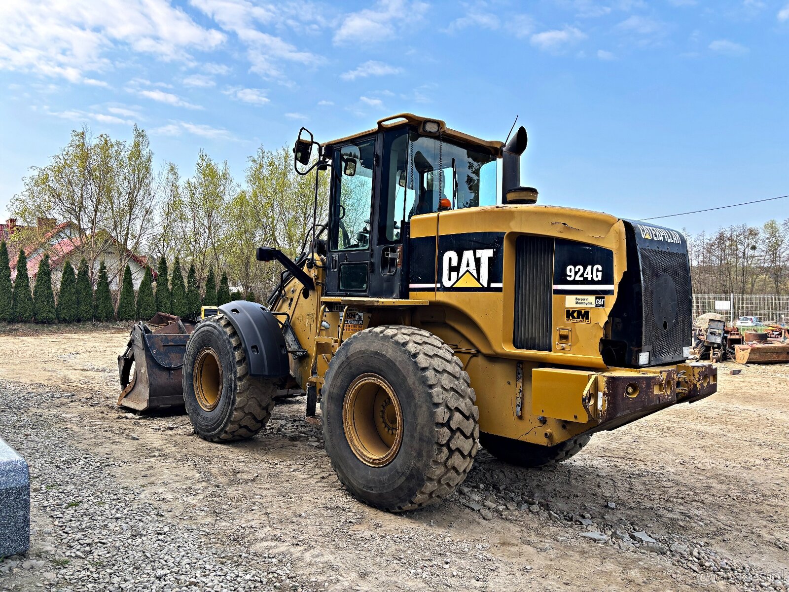 Caterpillar 924 G ŁADOWARKA KOŁOWA 2006R. | LIEBHERR 524 KOM - 7
