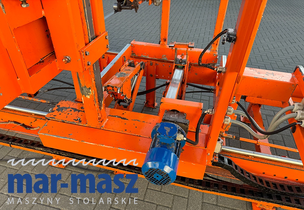 Trak pilarka taśmowa pozioma WIREX typ CZ-1/ZM do kłód - 7