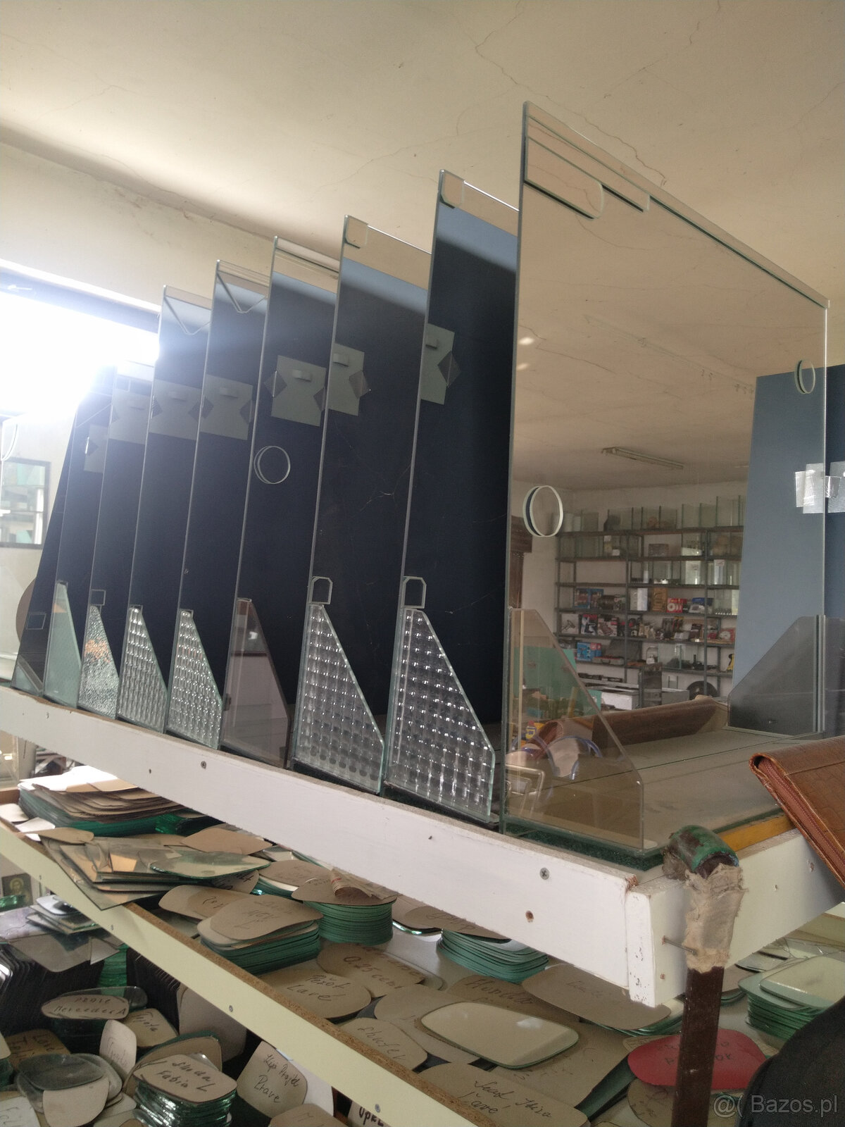 zrkadlo,rozne tabule skla ozne zrkadla hotove len zavesit. - 7