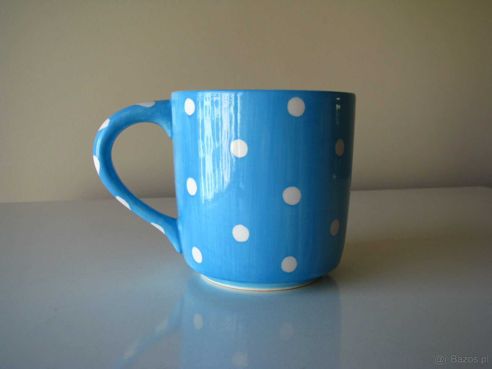 Urocze kubki w kropki z figurką delfina i pieska w środku 3D - 7