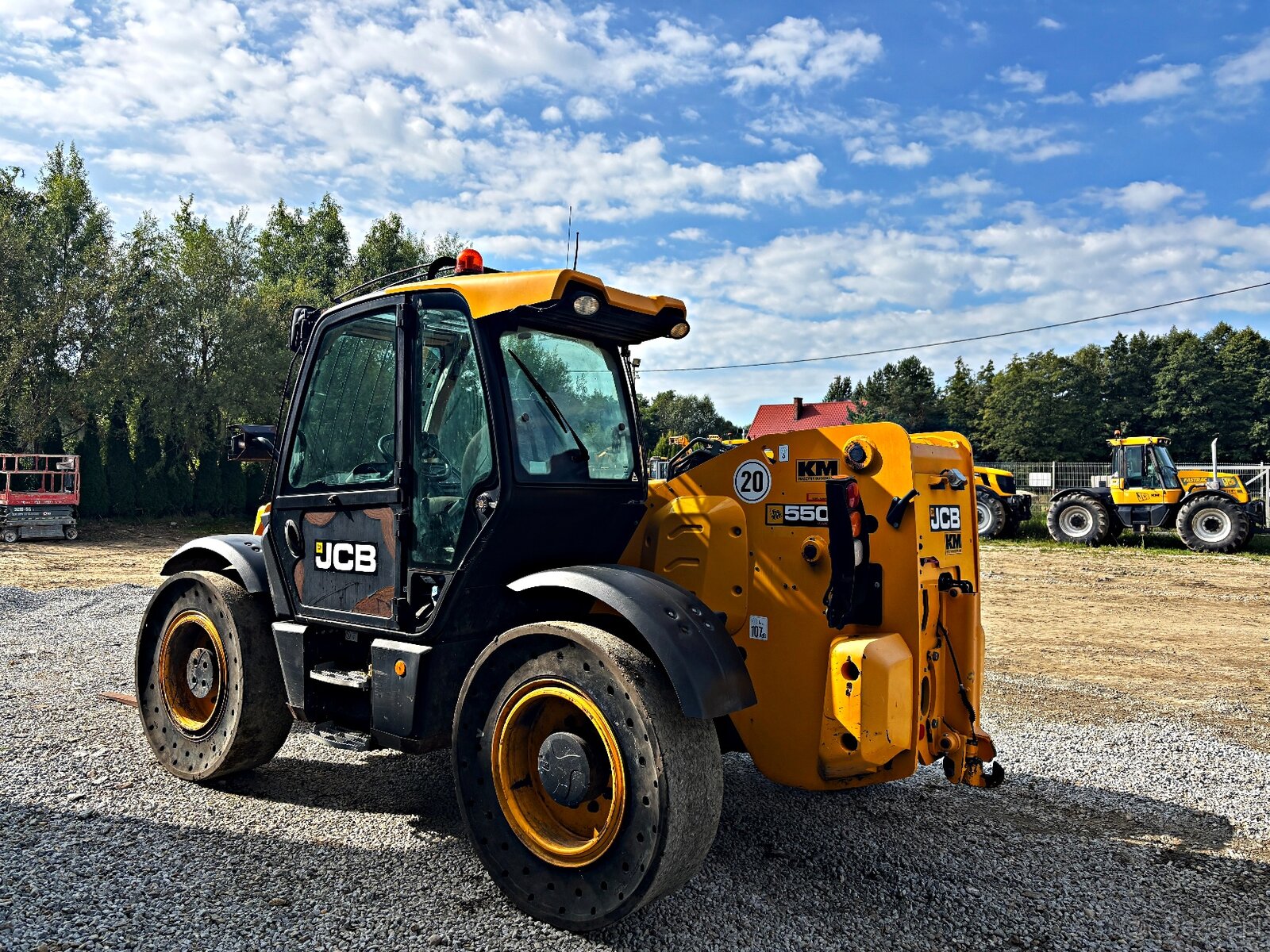 JCB 550-80 WM WASTEMASTER ŁADOWARKA TELESKOPOWA 2018R | JCB - 7