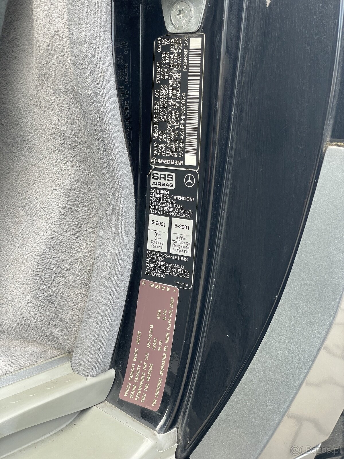 Mercedes-Benz 500SL R129 1991 - 7