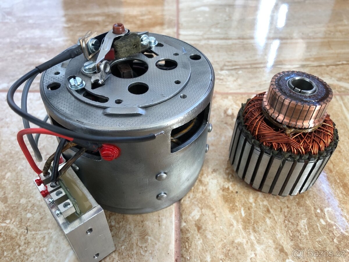 Jawa Kývačka, Panelka 250 – prądnica po regeneracji - 7