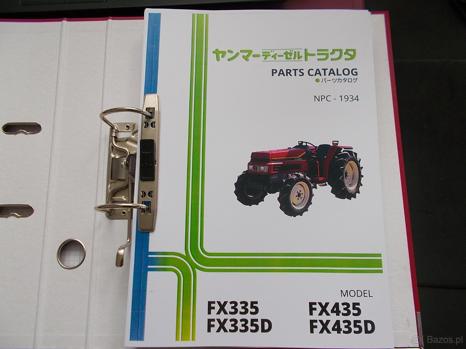 katalogi instrukcje iseki kubota yanmar japońskie traktorki - 7