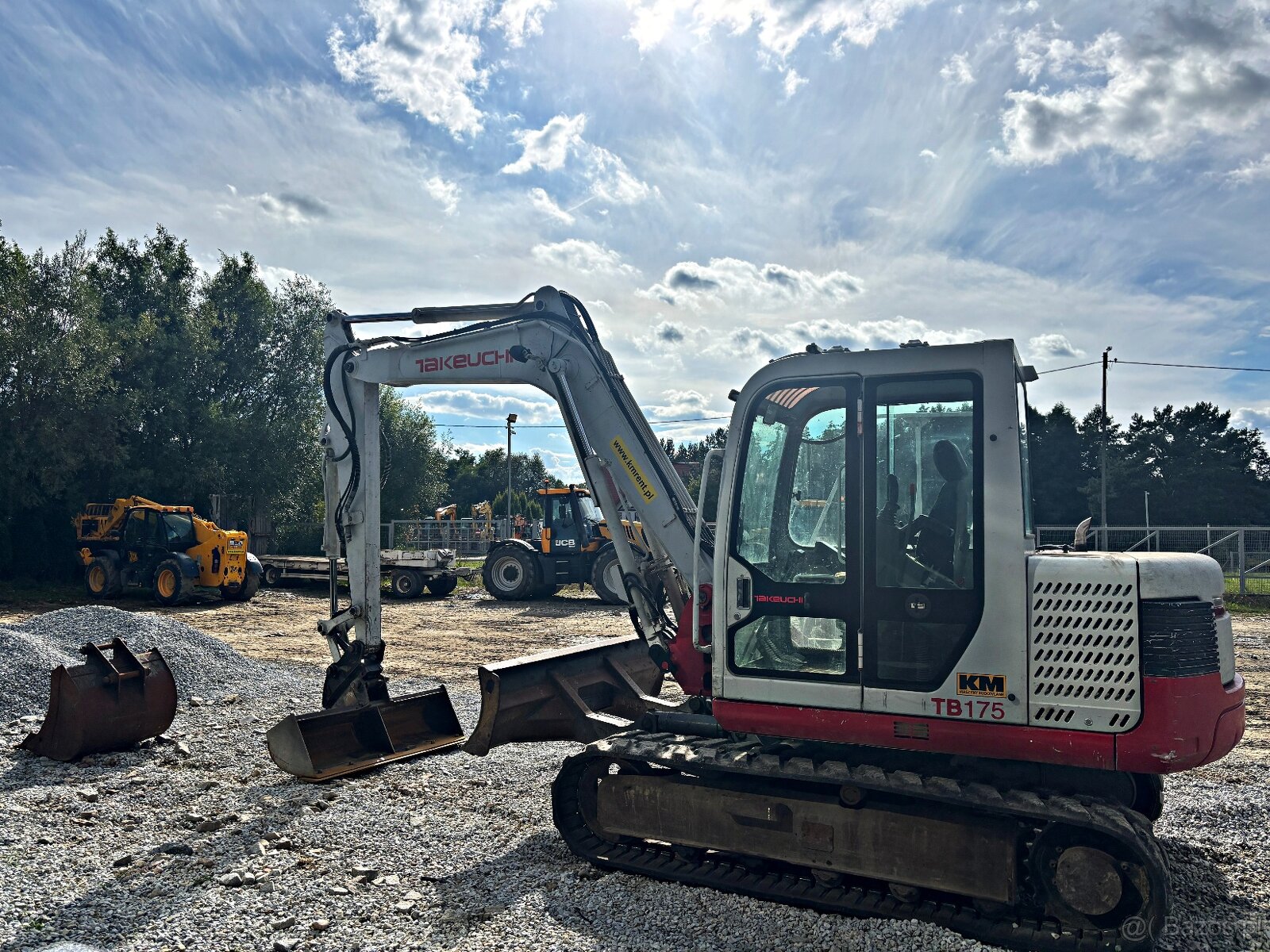 Takeuchi TB 175 MIDI-KOPARKA 2008R MTH: 5183 | Kubota KX08 - 7