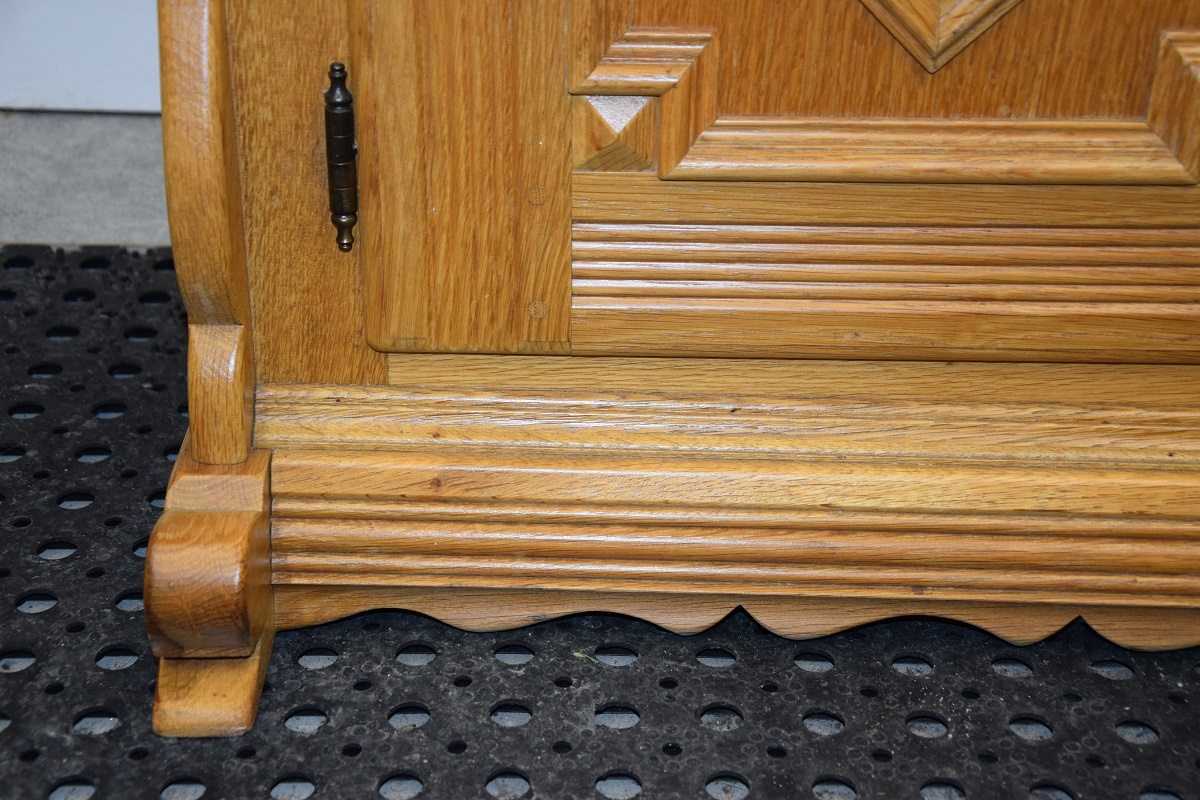 komoda z drewna dębowego - jak nowa - 7