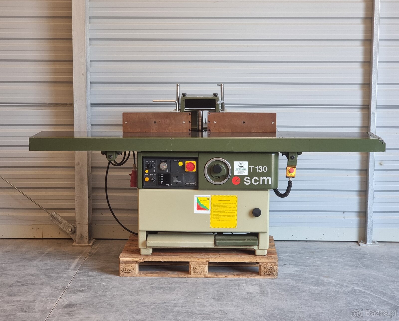 Frezarka dolnowrzecionowa SCM T130 - 7