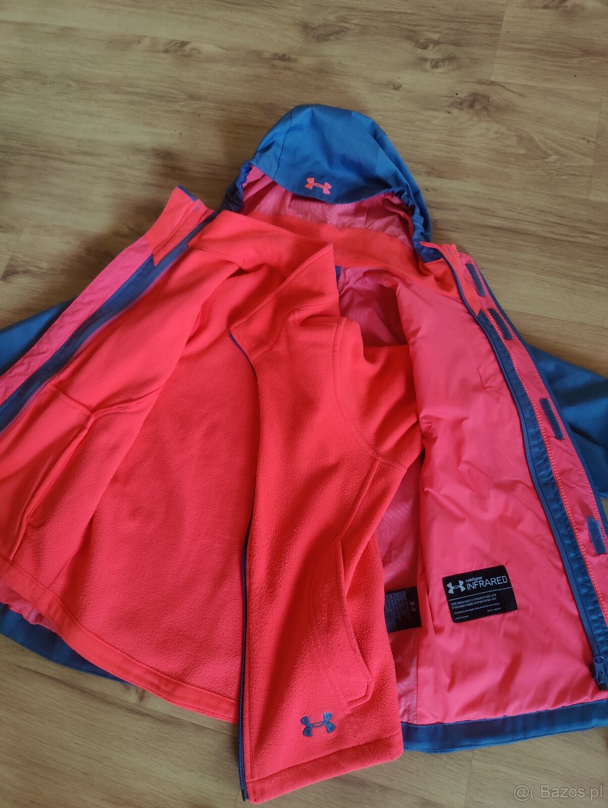 2 v 1 kurtka Under Armour 140–145 cm / 10 let - 7
