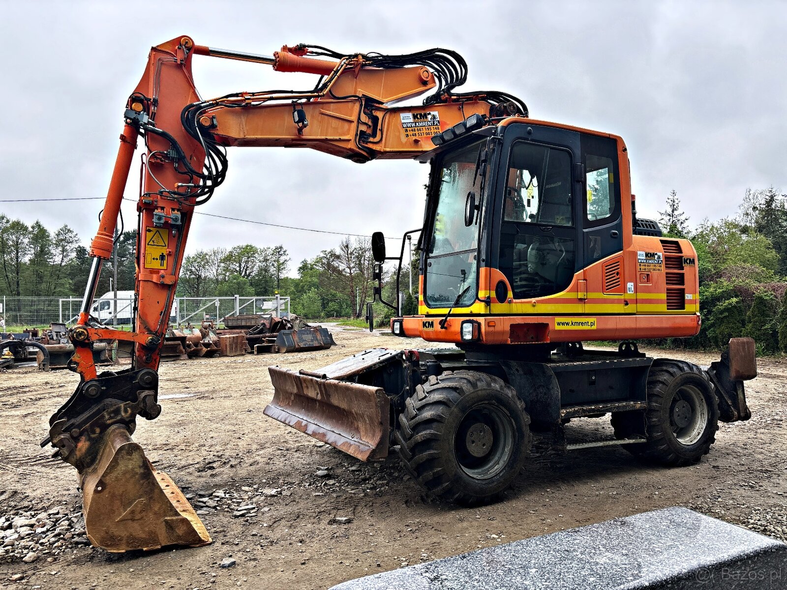 Komatsu PW 148-8 KOPARKA KOŁOWA 2014R. | CAT LIEBHERR 315 31 - 7