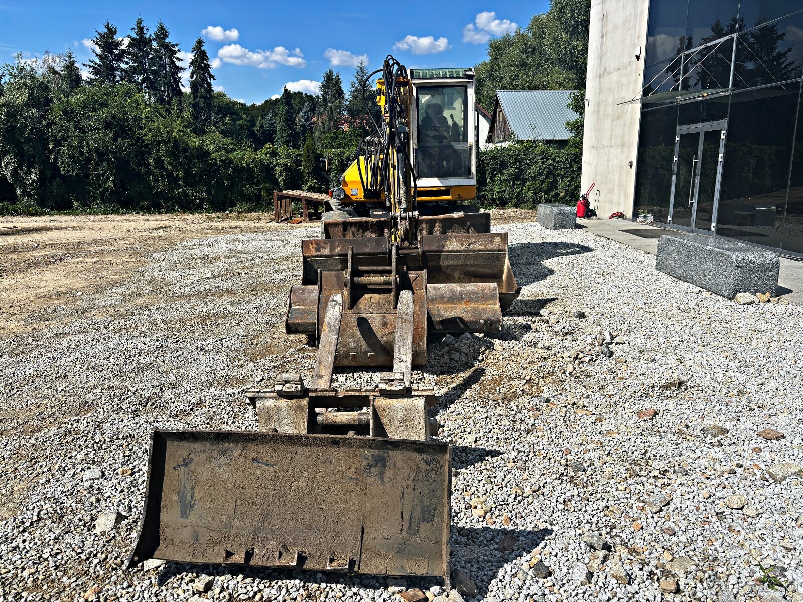 GALLMAC WMW 100L T KOPARKA KOŁOWA 2009R | KOMATSU PW 98, 110 - 7