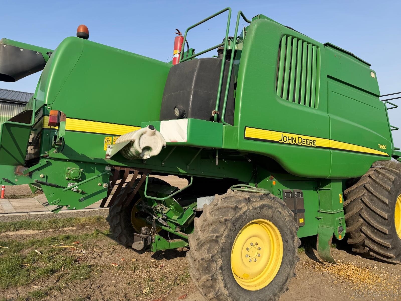 Kombajn zbozowy John Deere T660 rok pr 2011heder 7,6m Spr - 7