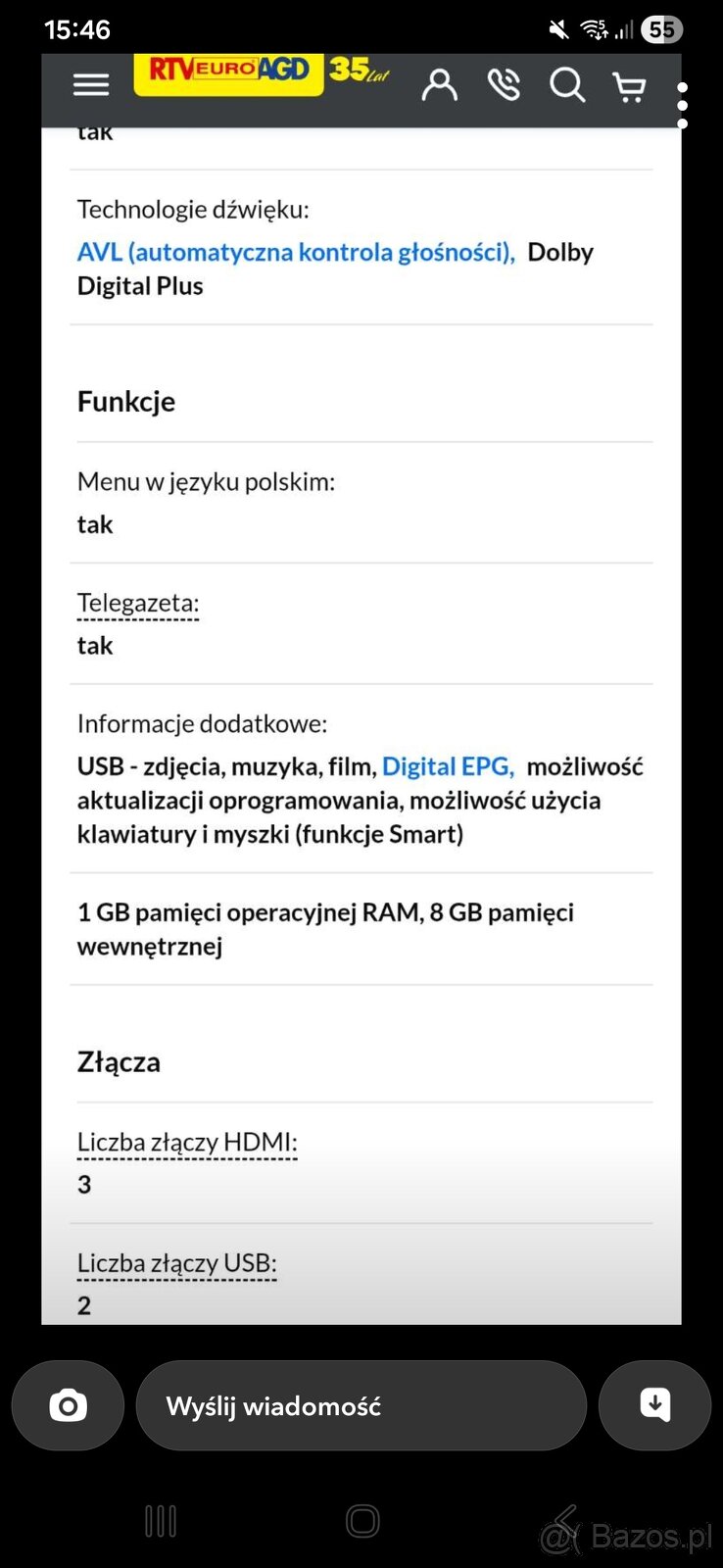 Sprzedam telewizor - 7