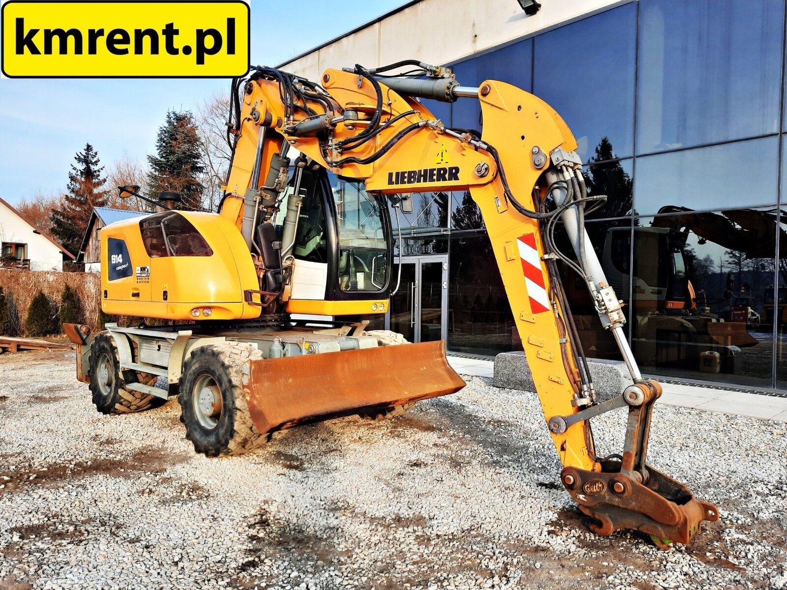 LIEBHERR A914 COMPACT KOPARKA KOŁOWA. 2014R - 7