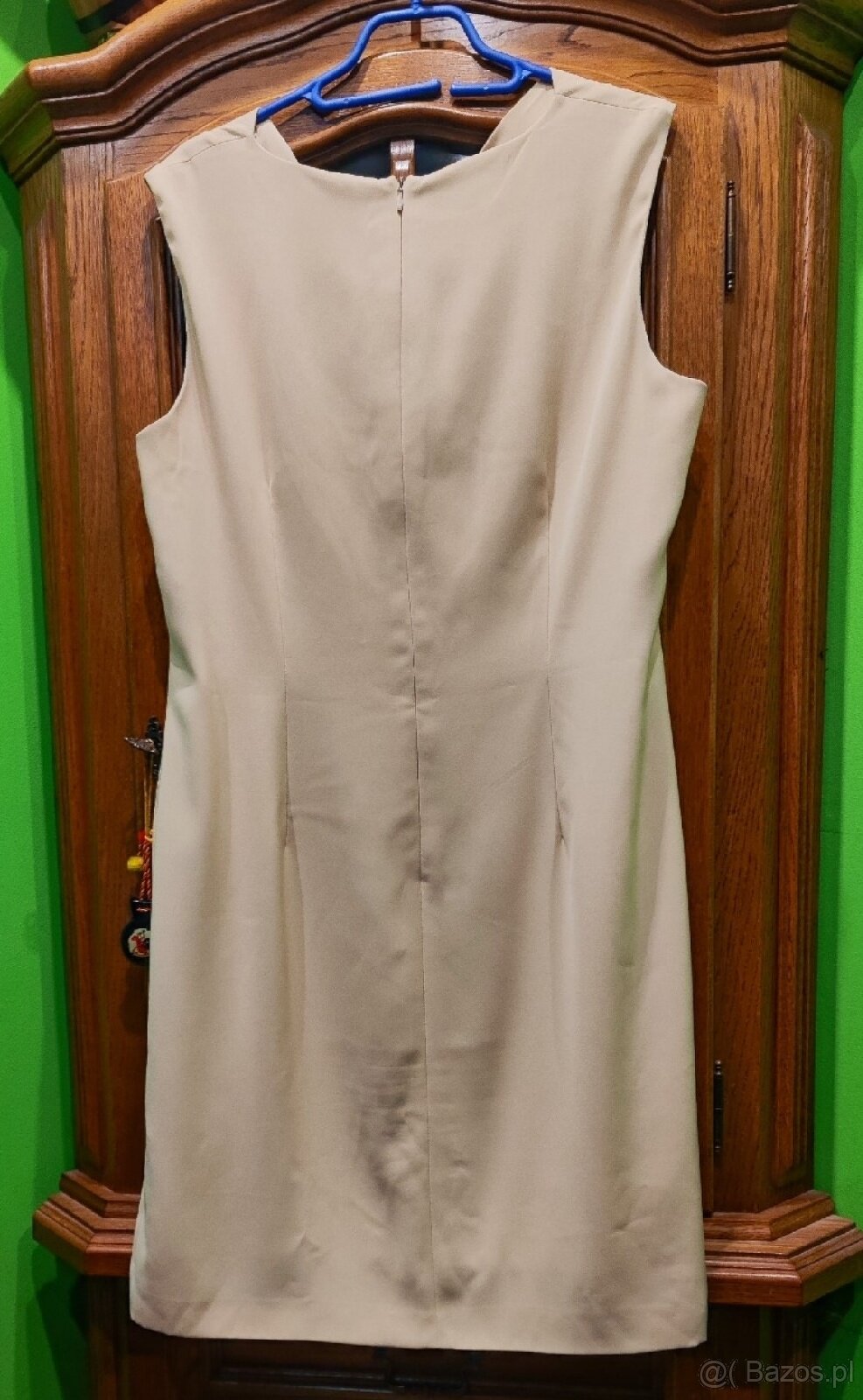 Elegancka sukienka z lejącym dekoltem. BIANKA rozm. XXL/44 - 7