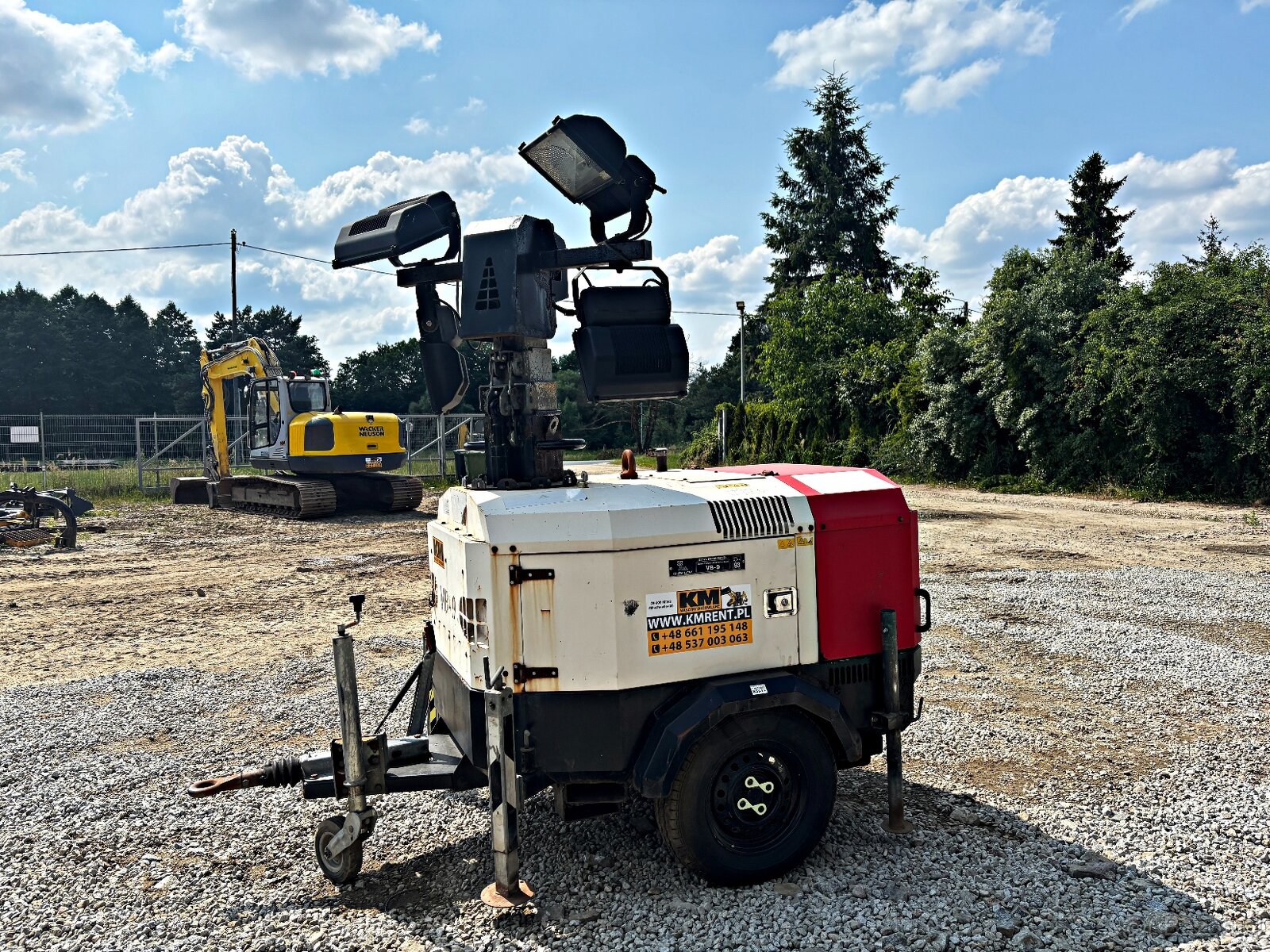 TOWER LIGHT VB-9 MOBILNY MASZT OŚWIETLENIOWY 2012R | Tower L - 7