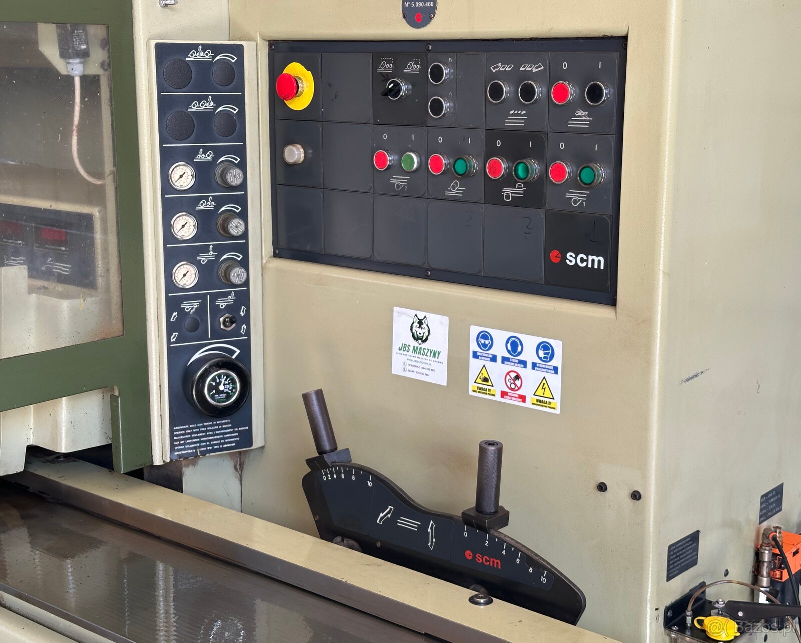 Strugarka czterostronna SCM Superset 23 – 5 głowic – 230 × 1 - 7