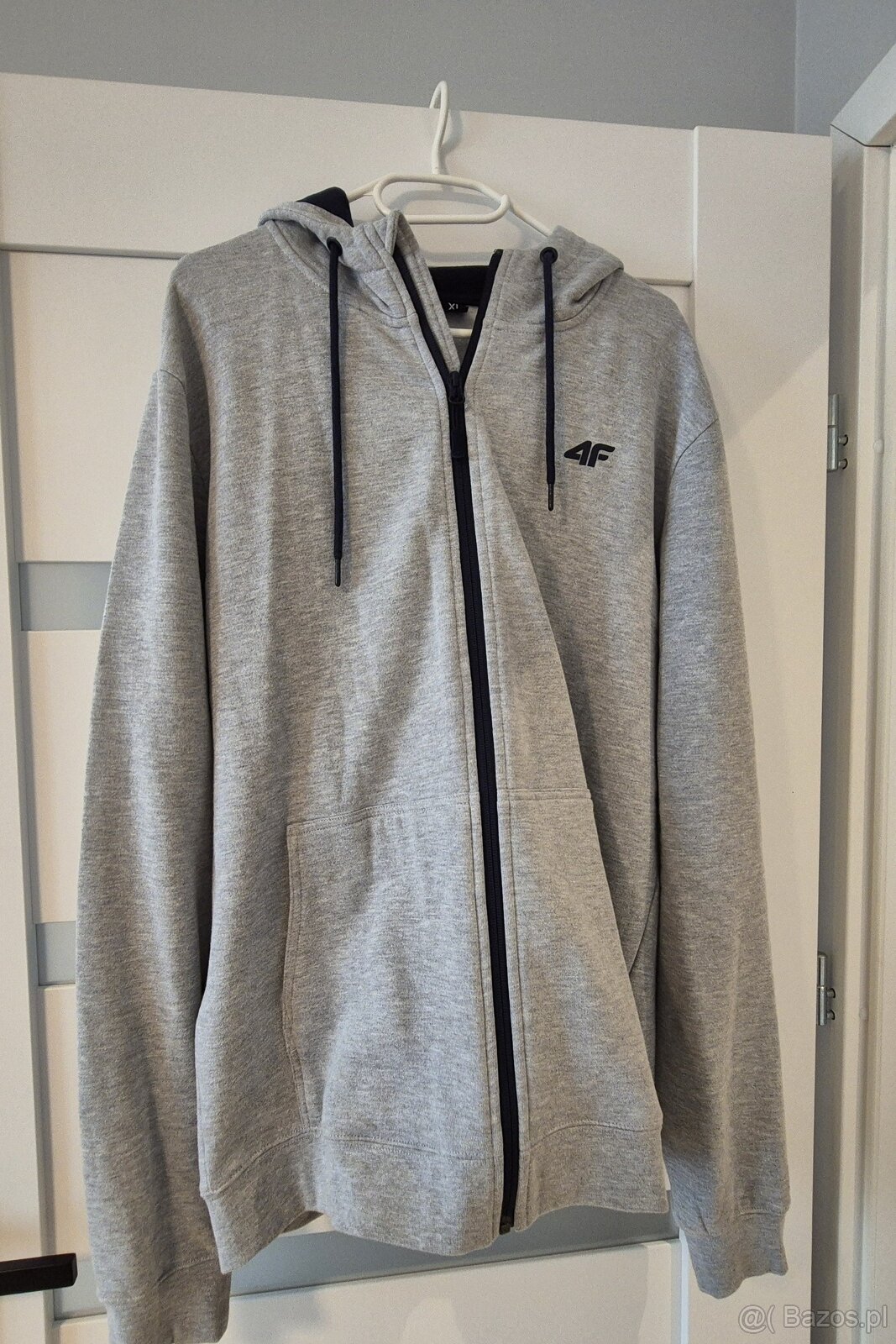Męska ocieplana bluza z kapturem 4F - Nowa - 7