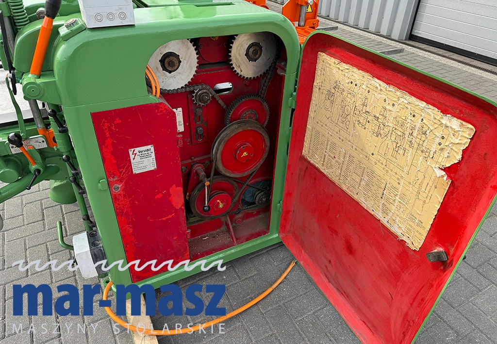 Strugarka czterostronna wyrówniarka grubościówka KUPFERMUHLE - 7