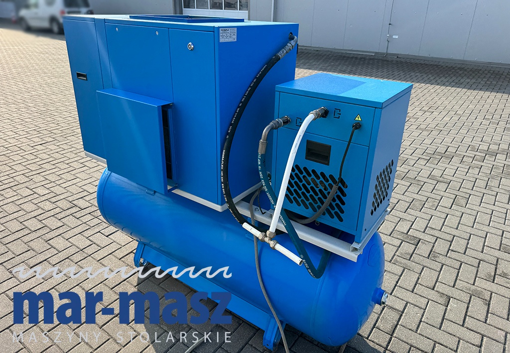 Sprężarka śrubowa GUDEPOL typ SMART-3G 11/10 zbiornik 500l - 7