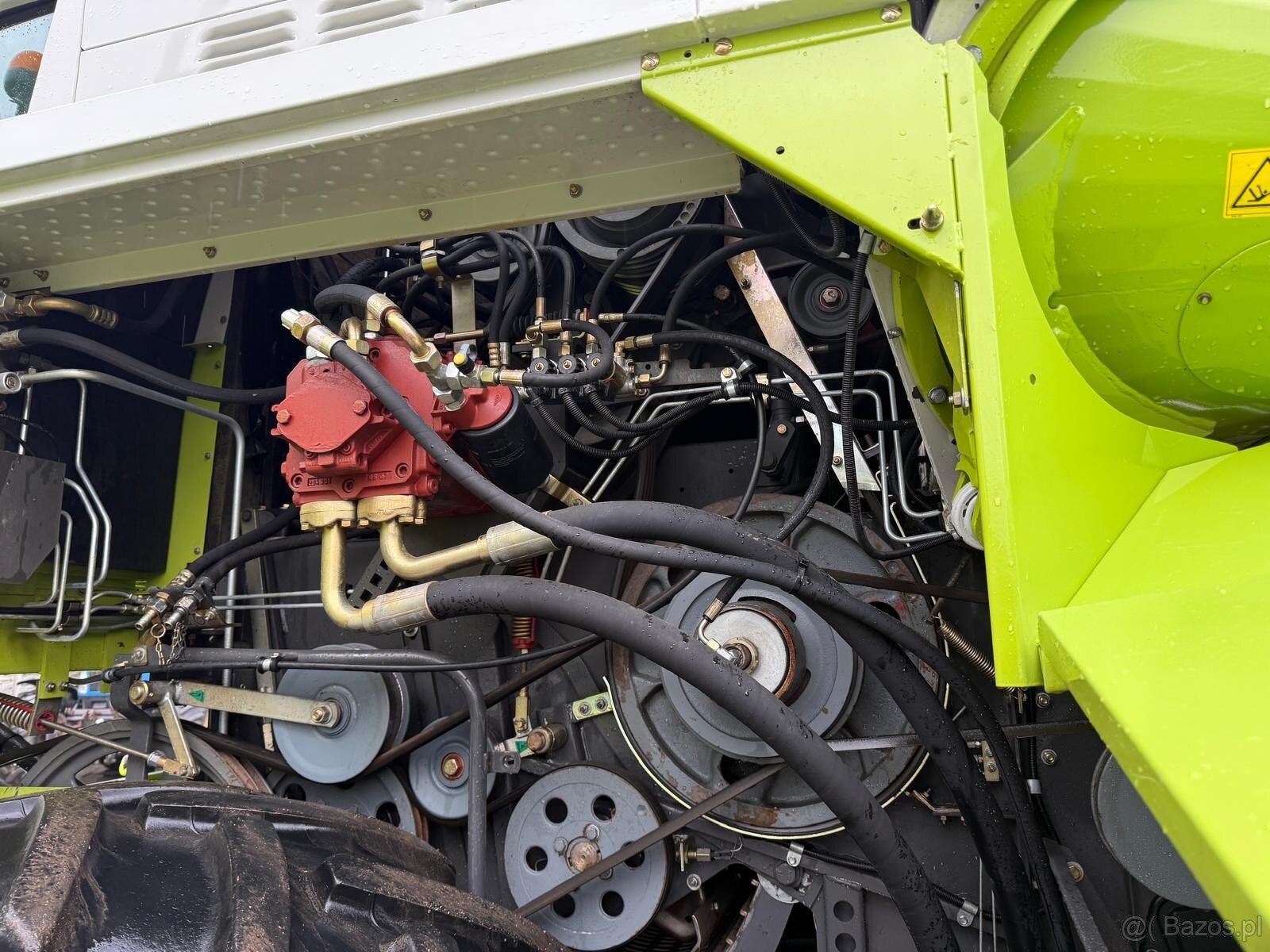 Kombajn zbożowy Claas Mega 370 heder 6m stół do rzepaku rok - 7