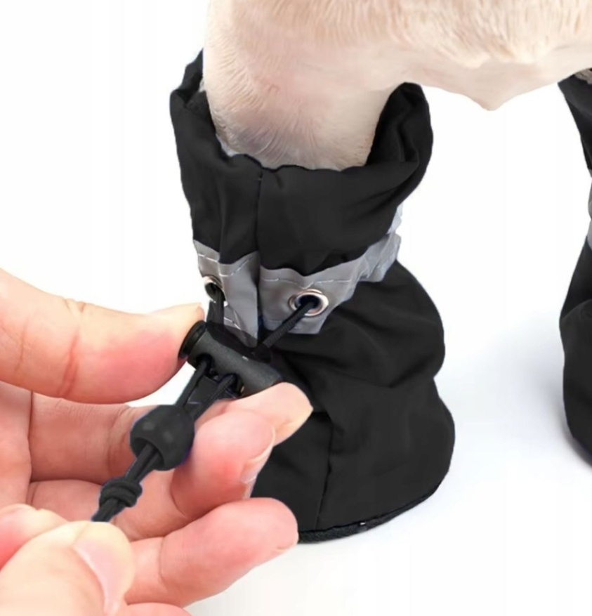 Buty dla psa do 9kg 3XL + kocyk polarowy w łapki - 7