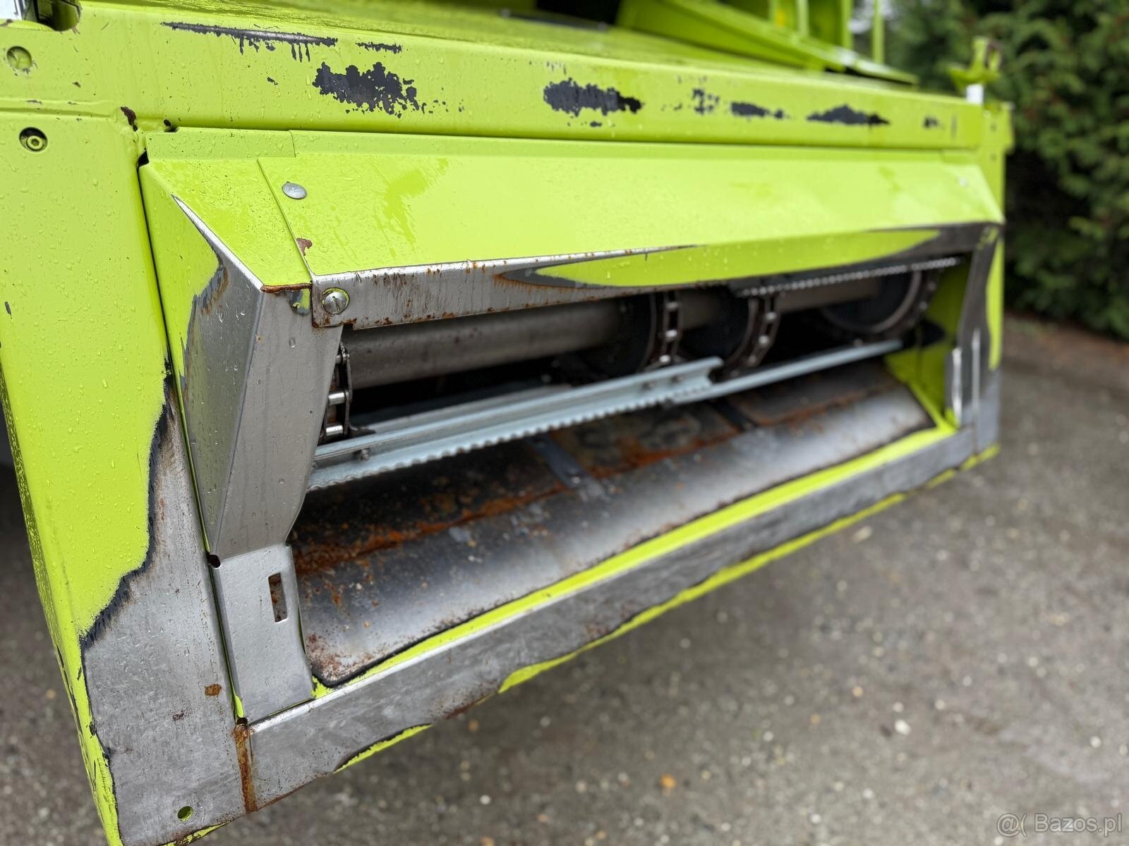 Kombajn zbożowy Claas Mega 370 rok pro 2007 heder 6m stół do - 7