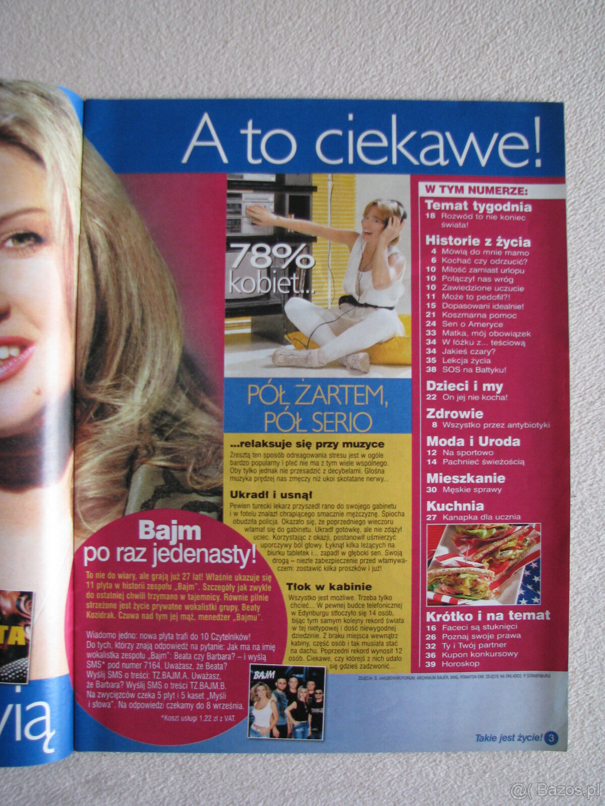Magazyn Takie jest życie nr 9 i 36 z 2003 r. - 7
