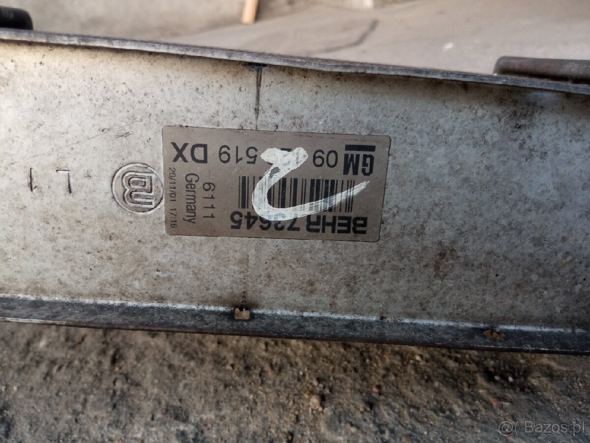 Intercooler opel astra G zafira 2.0 DTI - 7