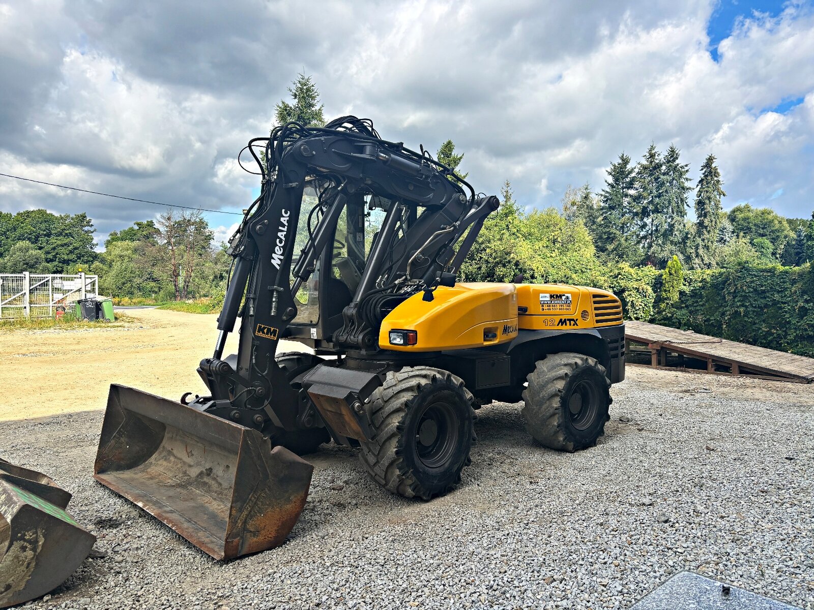 Mecalac 12 MTX KOPARKO-ŁADOWARKA 2015R. | MECALAC MSX MXT 71 - 7