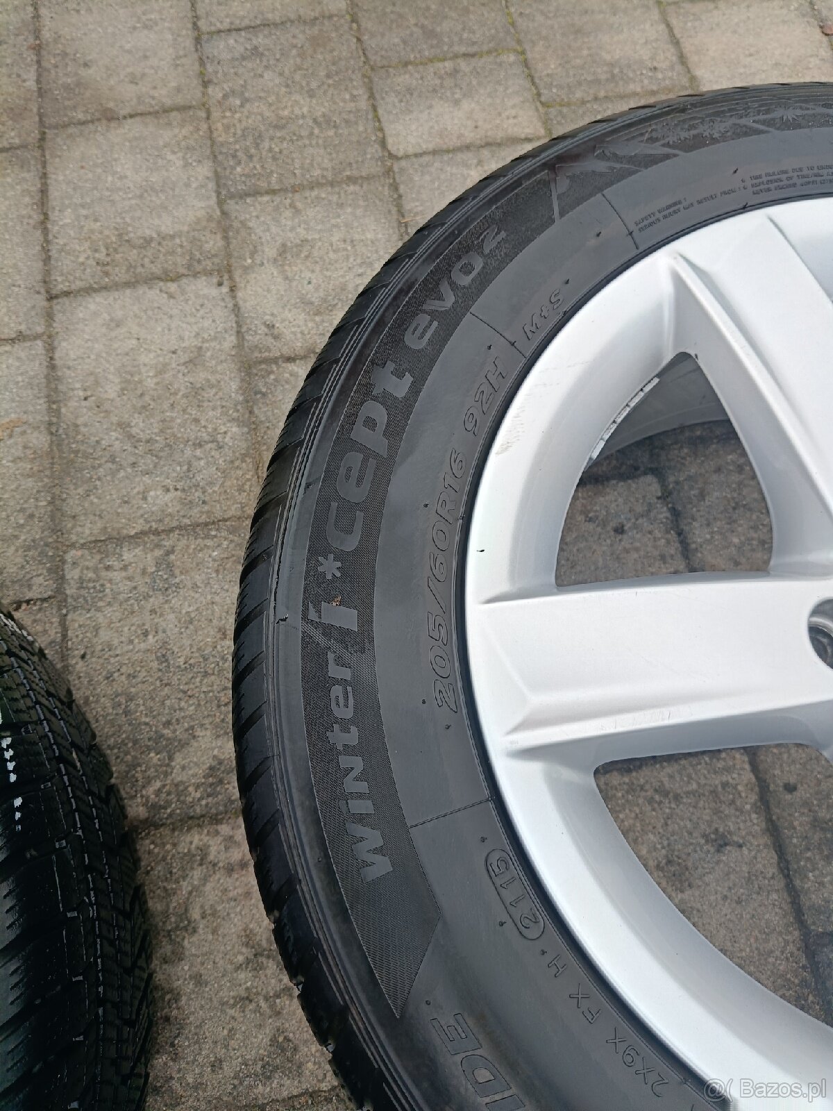 Alufelgi audi 16 cali z oponami zimowymi - 7