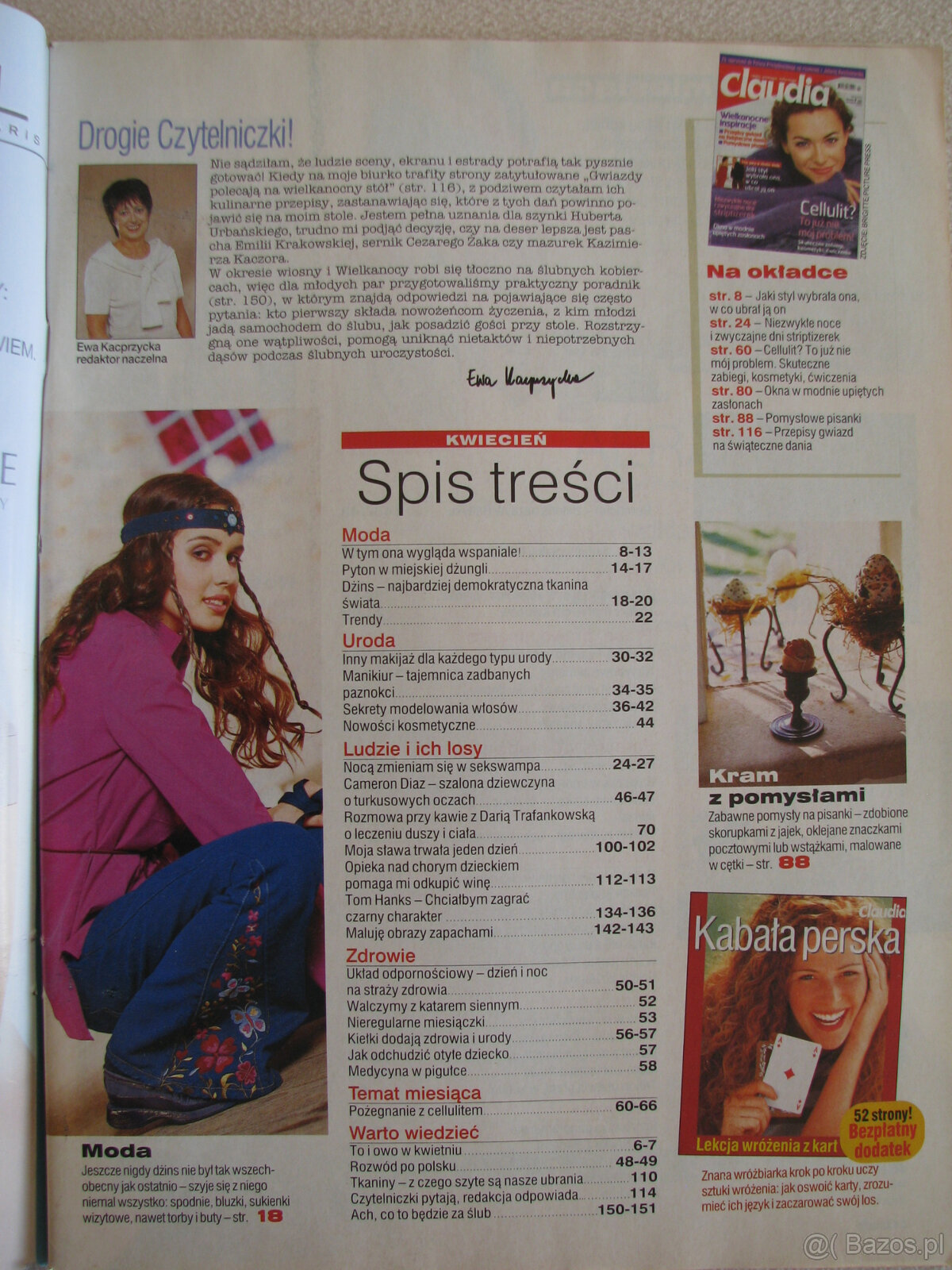 Magazyn Claudia – miesięcznik z lat 1997 - 2013 - 7