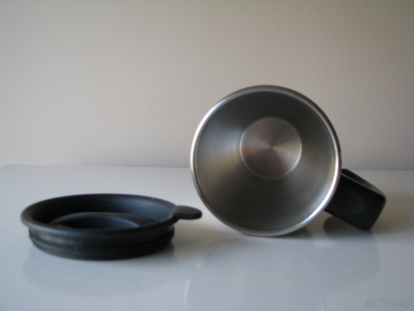 Stalowy kubek termiczny Termite z pokrywką - 7