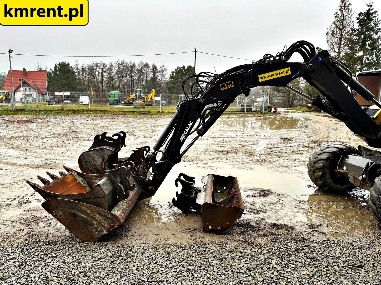 MECALAC 7 MWR KOPARKA KOŁOWA. 2021R. | Wacker Neuson EW65, - 7