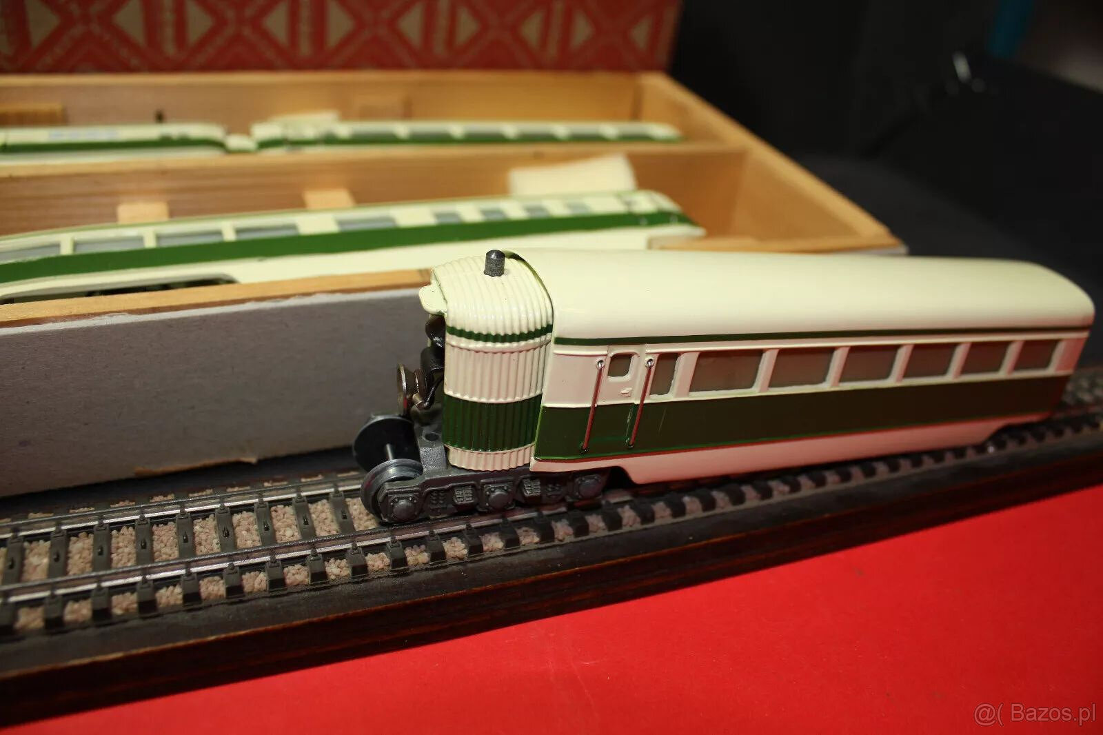 Zestaw 4-częściowy Märklin ST 800 Ivory Green, odrestaurowan - 7