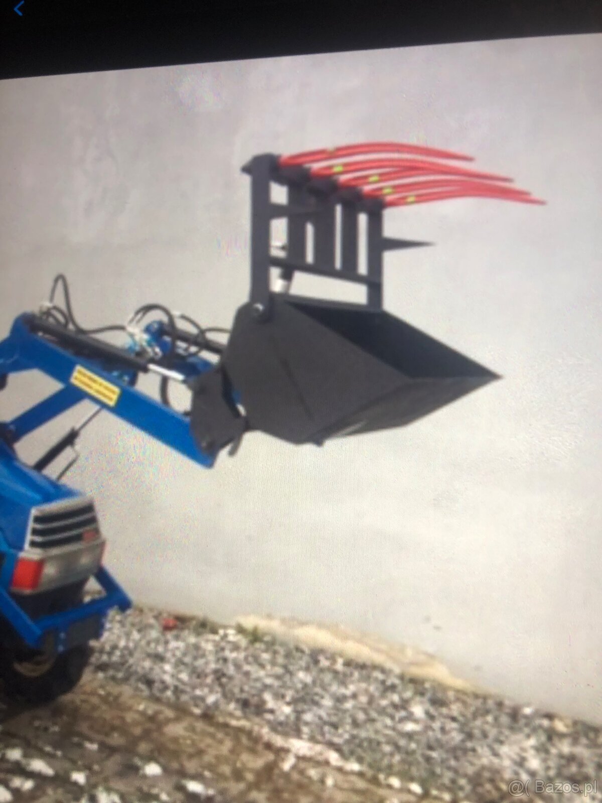 Japoński Traktorek 3 tłok.diesel nap.4x4 w cenie pług - 7