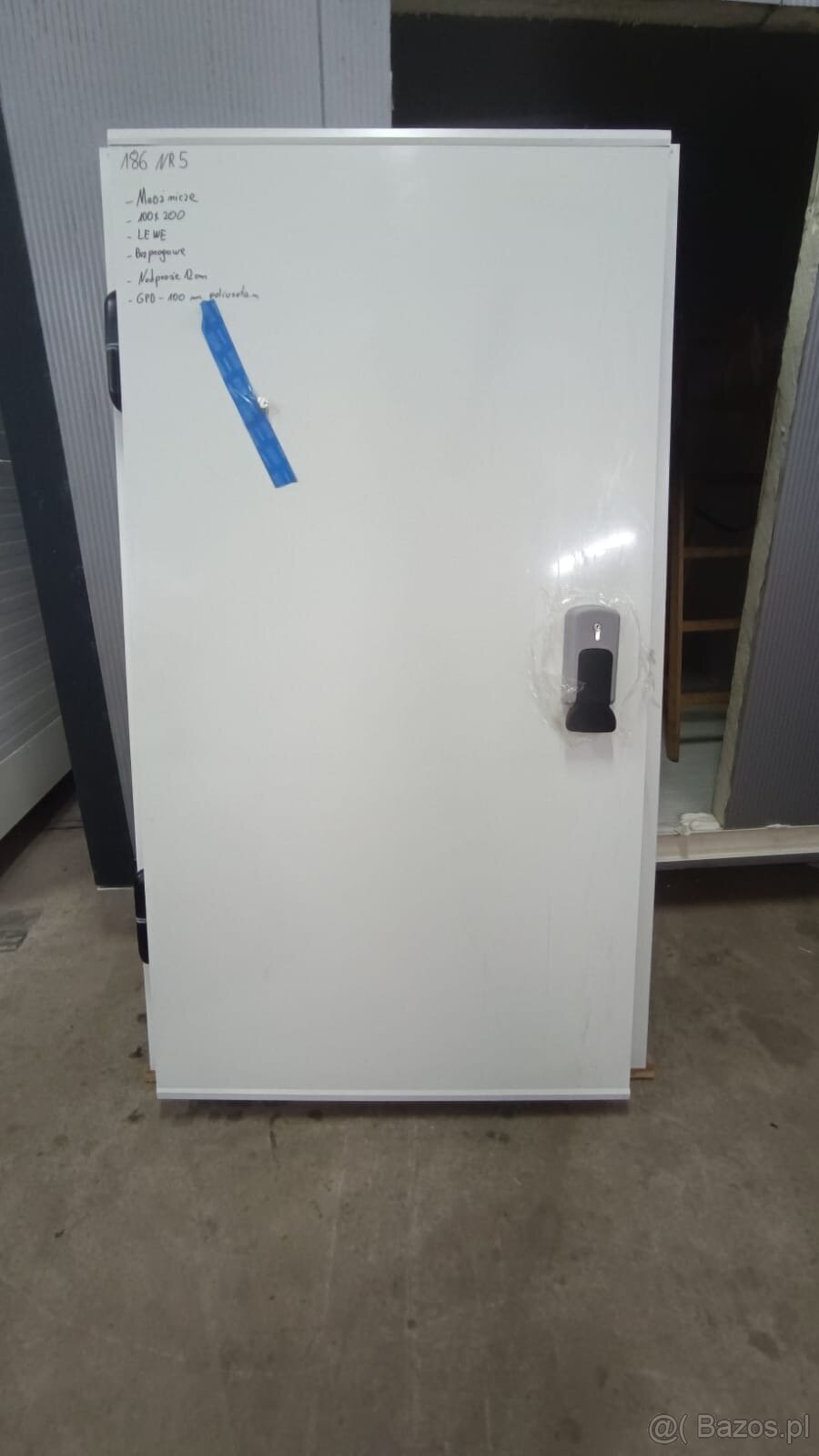 Drzwi mroźnicze / Drzwi do Mroźni / Drzwi chłodnicze / M024 - 7