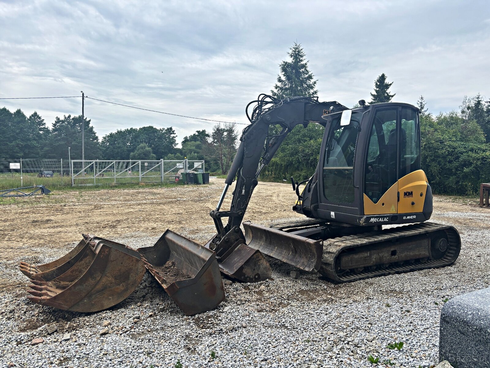 Mecalac 8 MCR MINI-KOPARKA 2010R | MECALAC 6 MCR, JCB 8065 8 - 7