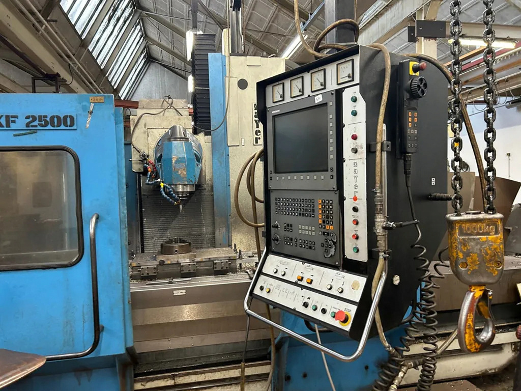 Uniwersalna frezarka CNC Heidenhain, BT50, 2500 mm, 28 kW - 7