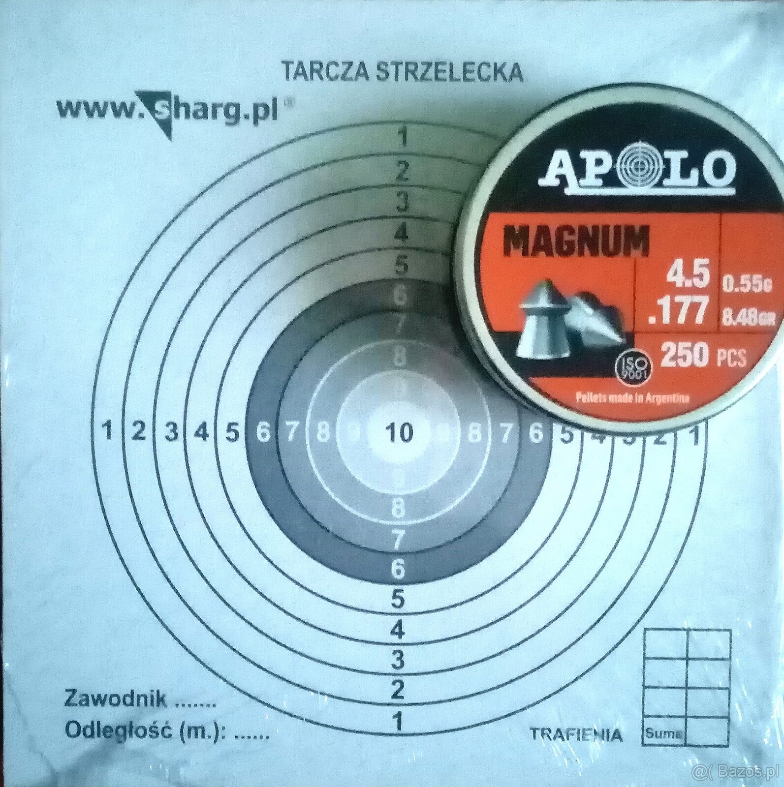 Wiatrówka sprężynowa łamana kal. 4,5 mm - 7
