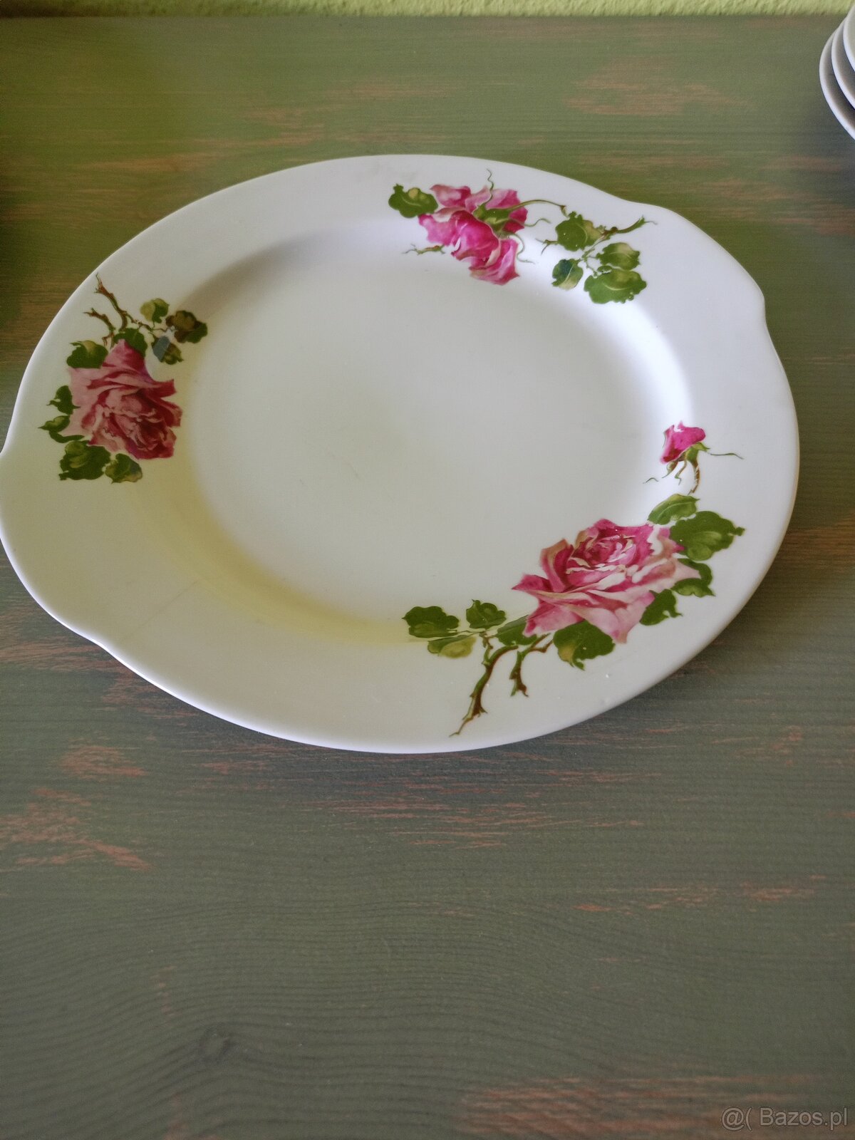 Porcelana „Włocławek”. Komplet deserowy + dzbanek do kawy. - 7