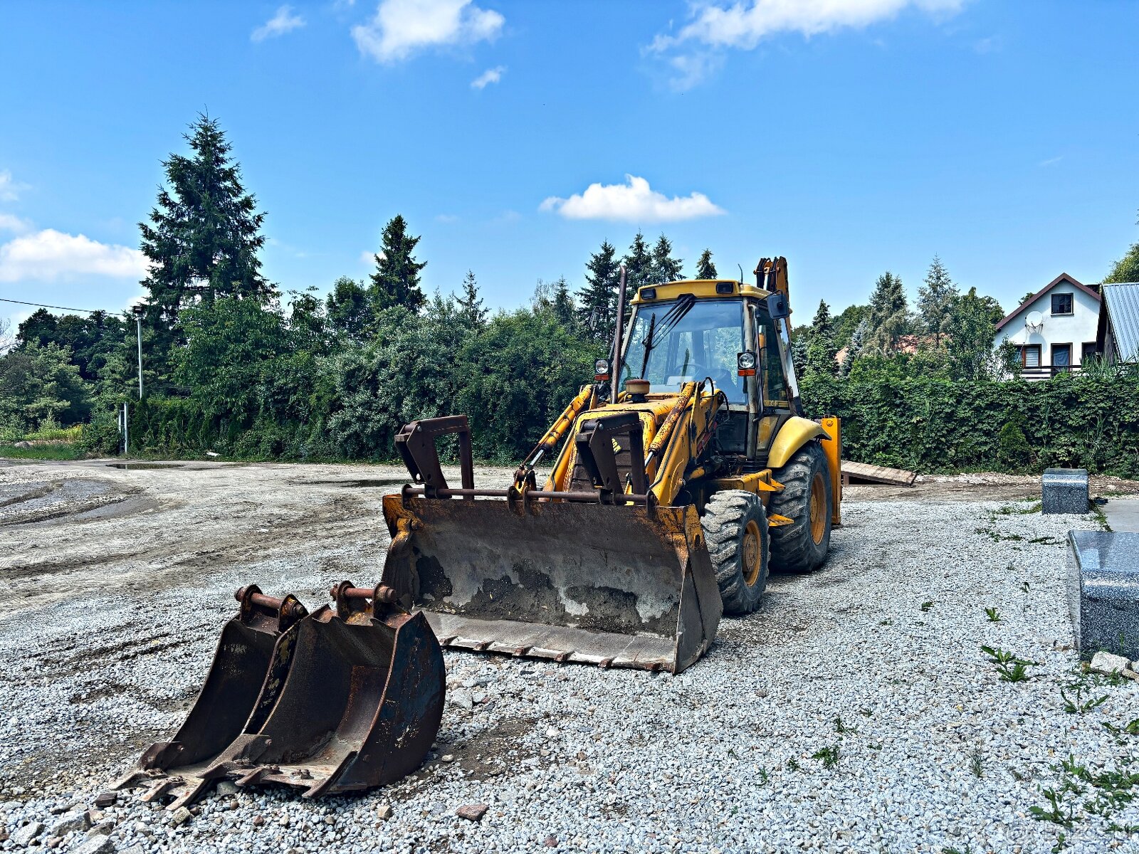 JCB 3CX KOPARKO-ŁADOWARKA 1996R | CAT 428 432 CASE 590 580 N - 7