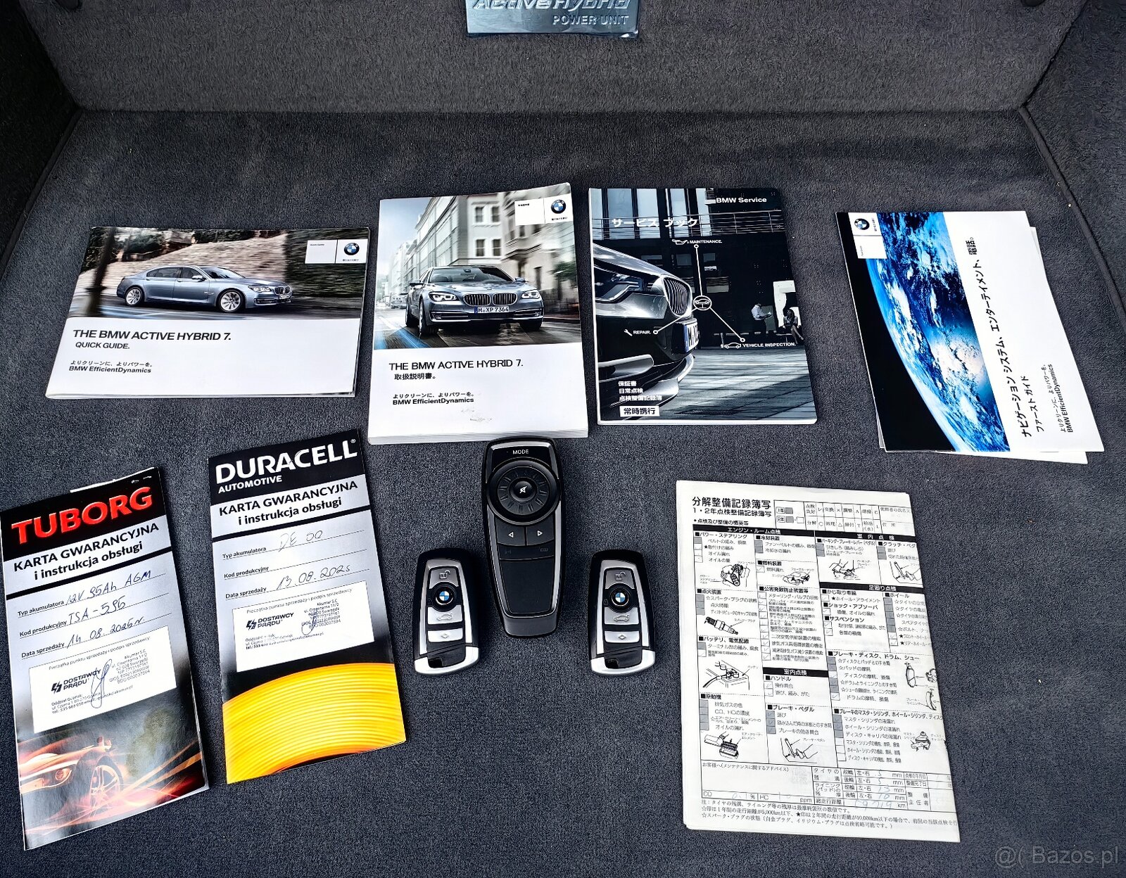 Bmw 7 ActiveHybrid. 125 tys przebiegu. JAPONIA - 7