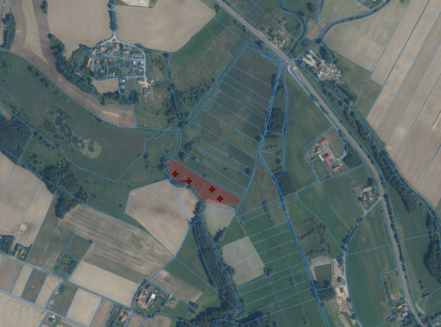 Sprzedam cztery działki w Idzbarku z linią brzegową rzeki - 7