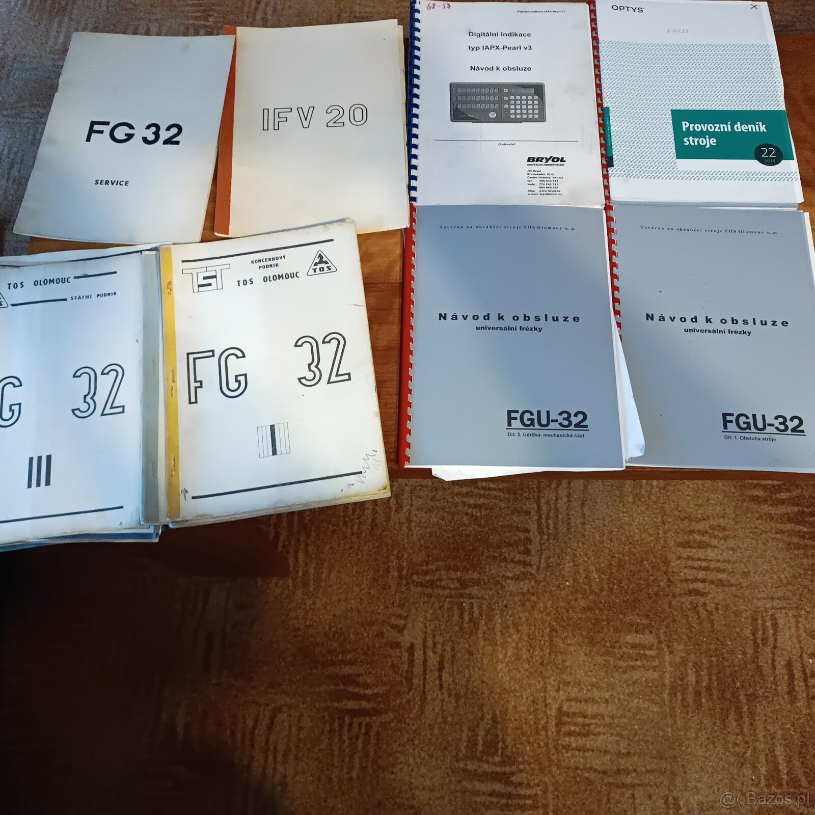 Frezarka konzolová tos fgu32 - 7