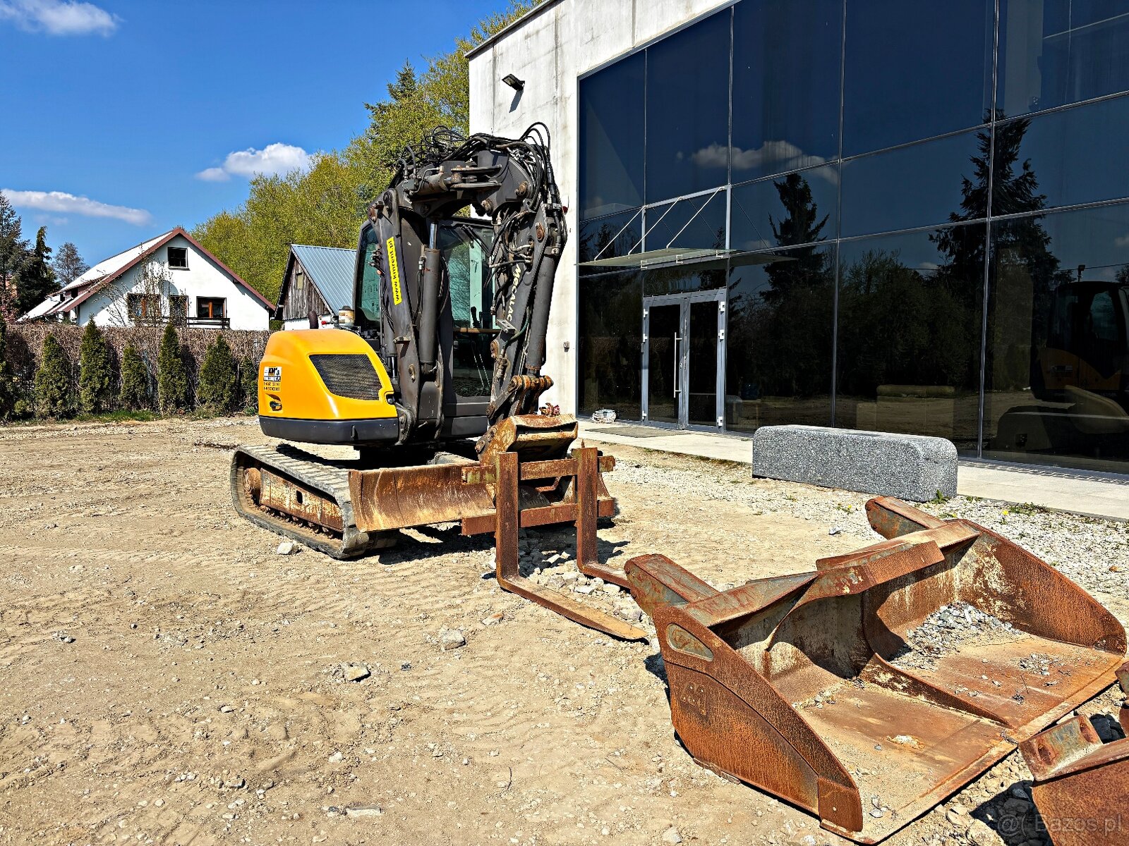 Mecalac 6 MCR MINI-KOPARKA 2014R. MTH: 2887 | 8 MCR JCB 805 - 7