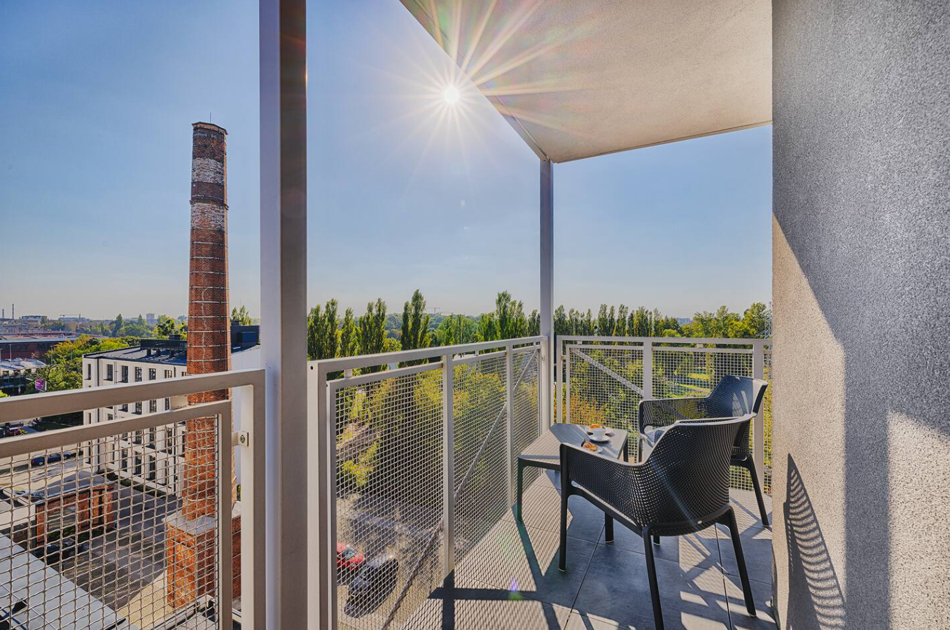 Dwupokojowe mieszkanie na parkingu Manufaktury - 7