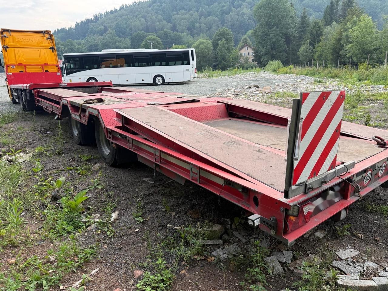 Samochód Ciężarowy Scania 500R + Przyczepa zagłębiana do tra - 7