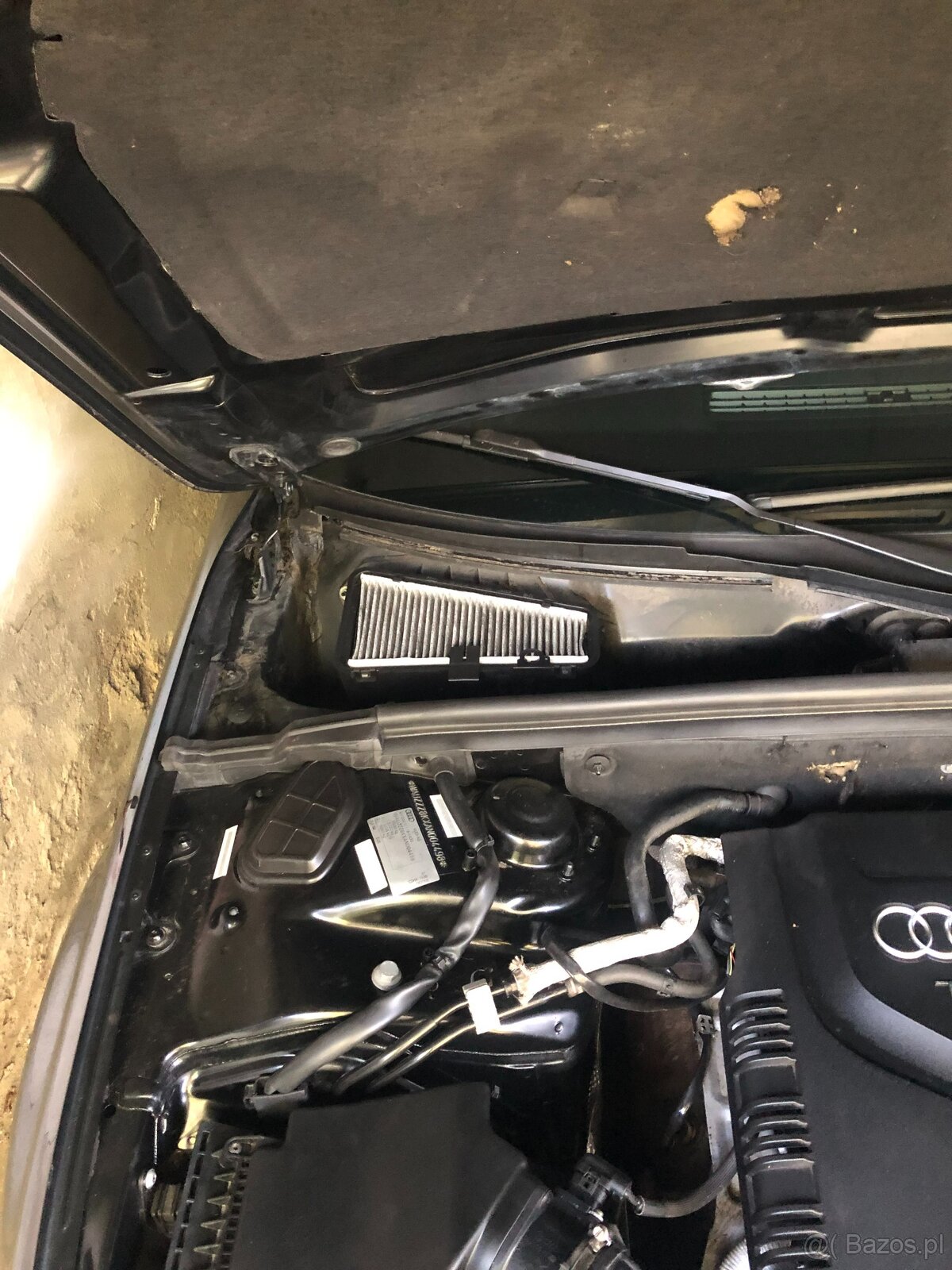 Zewnętrzny filtr powietrza do klimatyzacji Audi A4 B8 - 7