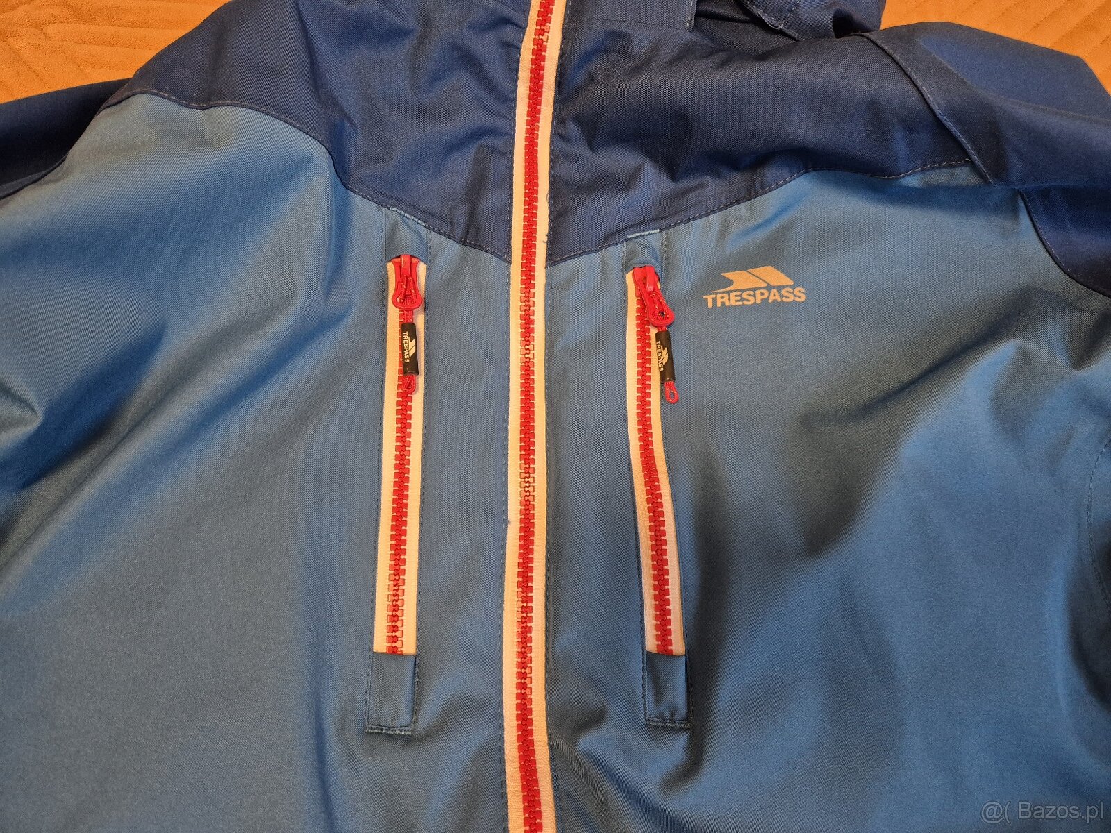 Męska kurtka przeciwdeszczowa Trespass Boone Jasnoniebieska - 7